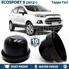 1 Deeper HEADLIGHT CLOSING CAP for FORD ECOSPORT II (2012-) DUST WATER Cover for Kit Led Xenon installation