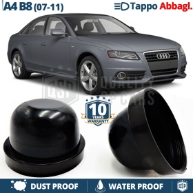 1 Deeper HEADLIGHT CLOSING for AUDI A4 B8 (07-11) High Beam DUST WATER Cover for Kit Led Xenon installation