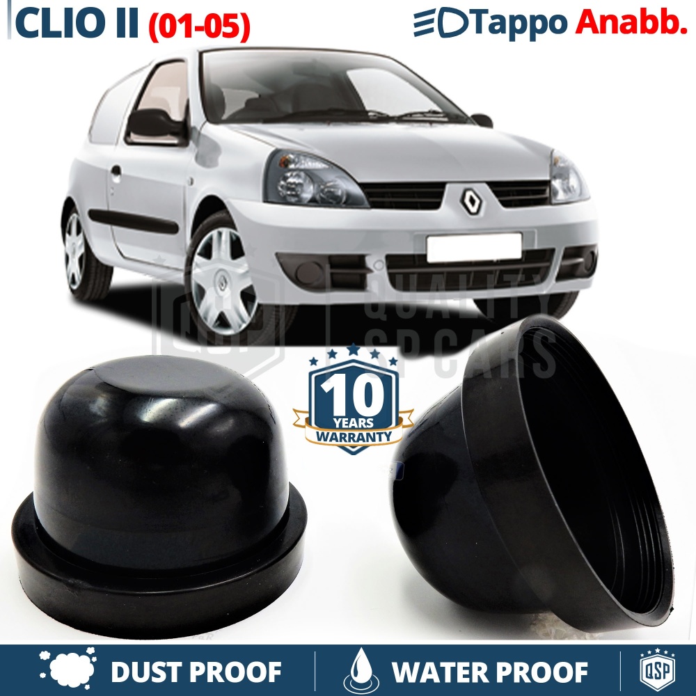 1 TAPÓN GUARDAPOLVO de faro para RENAULT CLIO II FACELIFT (01-05) LUCES DE CRUCE Cubierta Bombilla para Installación Kit Led Xenon 1 TAPÓN GUARDAPOLVO de faro para RENAULT CLIO II FACELIFT (01-05) LUCES DE CRUCE Cubierta Bombilla para Installación Kit Led Xenon