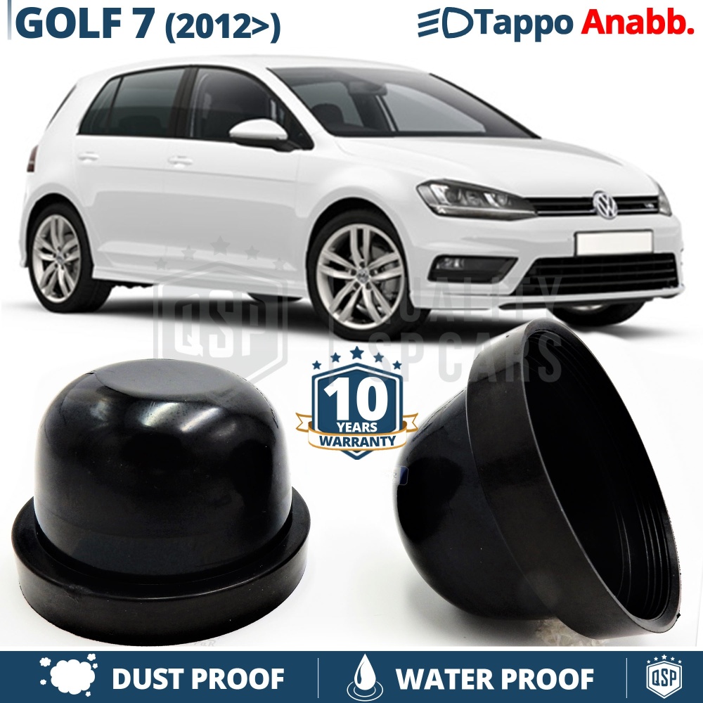 1 TAPPO MAGGIORATO FARI Anabbaglianti per VW GOLF 7 (2012-) Coperchio ANTIPOLVERE Installazione KIT LED E XENON 1 TAPPO MAGGIORATO FARI Anabbaglianti per VW GOLF 7 (2012-) Coperchio ANTIPOLVERE Installazione KIT LED E XENON