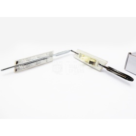 X2 Intermitentes de LED Para BMW Serie 3 E90 E91 E92 E93, 100% CANBUS Plug & Play Lente BLANCA Raya CROMADA