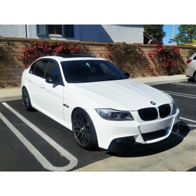 2 Blinkern-LED für BMW 3er E90 E91 E92 E93, 100% CANBUS ABS-Gehäuse Kohlenstoff + Rauchglas Weiß
