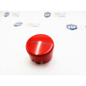 LLAVE BOTÓN DE ENCENDIDO DEL MOTOR ROJO "PERFORMANCE" EN ABS PARA BMW VERSIONES F y G con Bóton OFF, ANTICHUADO NO HUELLAS
