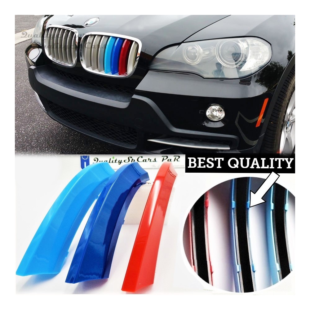 3x RIÑONES REJILLA para BMW X5 (E70) en colores M Sport en ABS 3x RIÑONES REJILLA para BMW X5 (E70) en colores M Sport en ABS