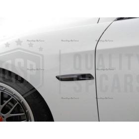 2 Intemitentes LED para BMW Serie 5 E60 E61 100% CANBUS Sin Errores Estructura en ABS Negra + Lente Negra