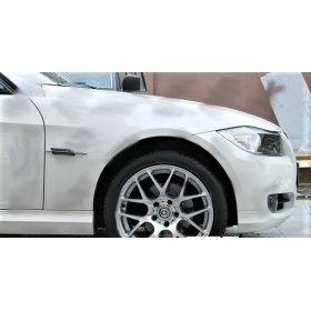 X2 Intermitentes de LED Para BMW Serie 3 E90 E91 E92 E93 100% CANBUS Plug & Play Lente NEGRA Raya CROMADA