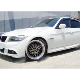 X2 Intermitentes de LED Para BMW Serie 3 E90 E91 E92 E93 100% CANBUS Plug & Play Lente NEGRA Raya CROMADA