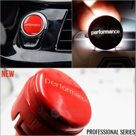LLAVE BOTÓN DE ENCENDIDO DEL MOTOR ROJO "PERFORMANCE" EN ABS PARA BMW SERIE 2 ( F45 F46 ) TOURER con Bóton OFF, ANTICHUADO NO HUELLAS