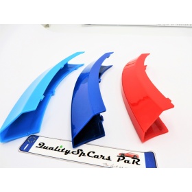 3x RIÑONES REJILLA en colores M Sport para BMW X6 (E71) PRE Facelift 2008-2011 en ABS