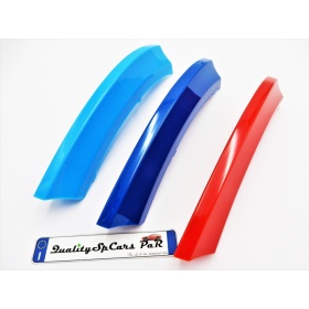 3x RIÑONES REJILLA en colores M Sport para BMW X6 (E71) PRE Facelift 2008-2011 en ABS