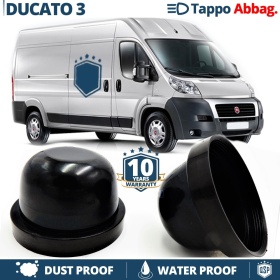 1 TAPÓN GUARDAPOLVO de faro para FIAT DUCATO 3 (06-14) Luces de Carretera Cubierta Bombilla para Installación Kit Led Xenon