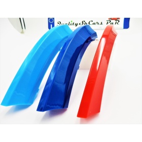 3x RIÑONES REJILLA en colores M Sport para BMW X6 (E71) PRE Facelift 2008-2011 en ABS