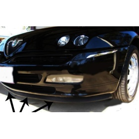 SPOILER Alerón Adhesivo PARA ALFA ROMEO SPIDER-GTV, LABIO parachoques LIP o Faldones Laterales en EPDM NEGRO flexible