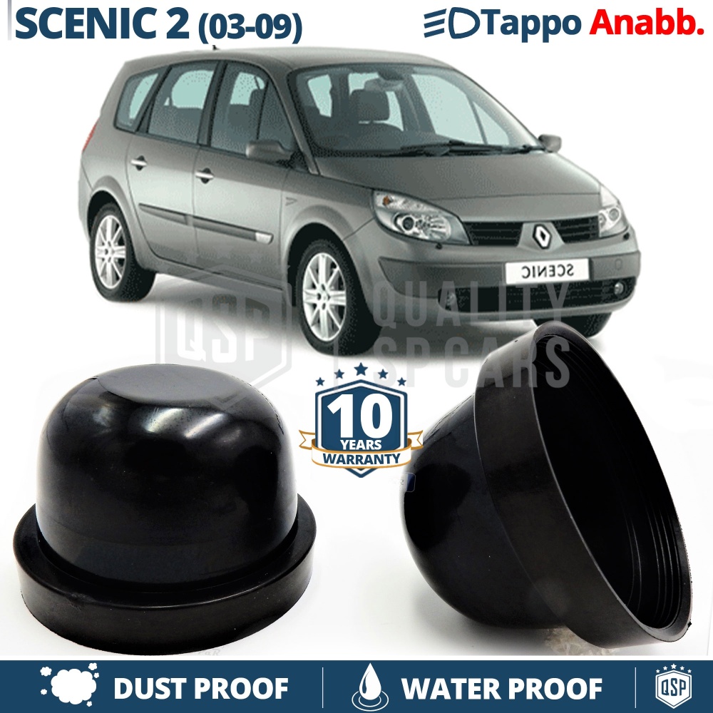 1 TAPÓN GUARDAPOLVO de faro para RENAULT SCENIC 2 (03-09) Luces de Cruce Cubierta Bombilla para Installación Kit Led Xenon 1 TAPÓN GUARDAPOLVO de faro para RENAULT SCENIC 2 (03-09) Luces de Cruce Cubierta Bombilla para Installación Kit Led Xenon