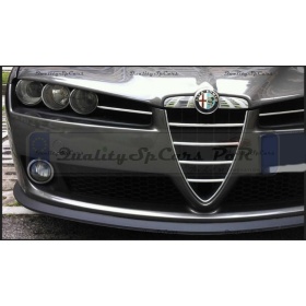 SPOILER Alerón Adhesivo PARA ALFA ROMEO SPIDER-159-BRERA, LABIO parachoques LIP o Faldones Laterales en EPDM NEGRO flexible