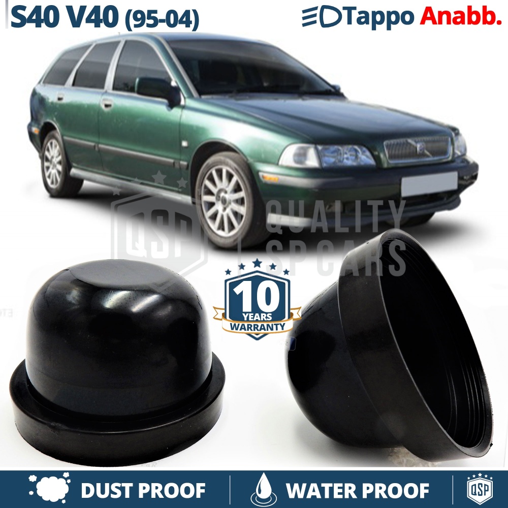 1 TAPÓN GUARDAPOLVO de faro para VOLVO V40 S40 (95-04) Luces de Cruce Cubierta Bombilla para Installación Kit Led Xenon 1 TAPÓN GUARDAPOLVO de faro para VOLVO V40 S40 (95-04) Luces de Cruce Cubierta Bombilla para Installación Kit Led Xenon