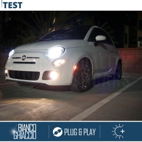 Kit LED H7 para Fiat 500 Luces de Cruce CANbus | 6500K Blanco Frío 8000LM