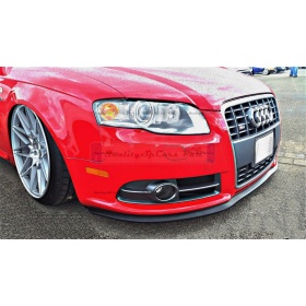 SPOILER Alerón Adhesivo PARA AUDI A4 B5-B6-B7, LABIO parachoques LIP o Faldones Laterales en EPDM NEGRO flexible