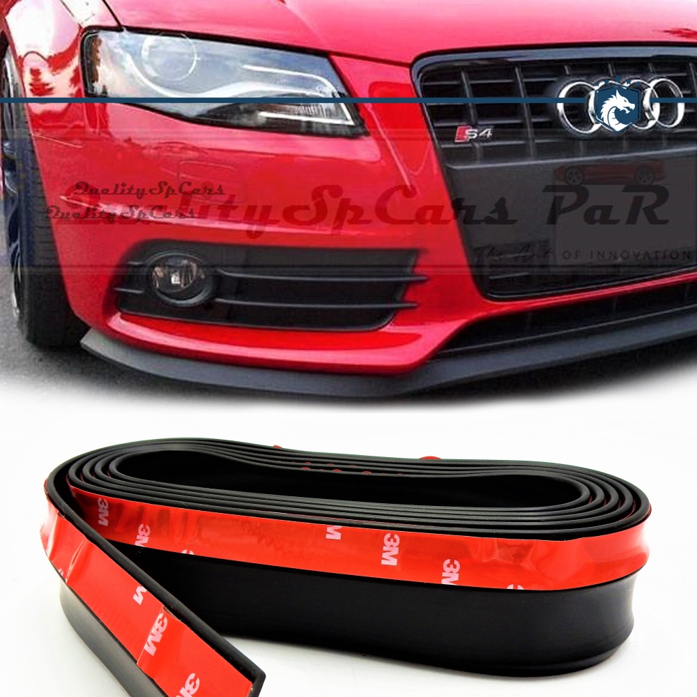 SPOILER Alerón Adhesivo PARA AUDI A4 B8, LABIO parachoques LIP o Faldones Laterales en EPDM NEGRO flexible SPOILER Alerón Adhesivo PARA AUDI A4 B8, LABIO parachoques LIP o Faldones Laterales en EPDM NEGRO flexible
