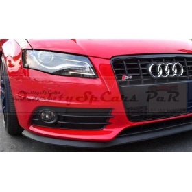 SPOILER Alerón Adhesivo PARA AUDI A4 B8, LABIO parachoques LIP o Faldones Laterales en EPDM NEGRO flexible