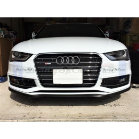 SPOILER Alerón Adhesivo PARA AUDI A4-A5, LABIO parachoques LIP o Faldones Laterales en EPDM NEGRO flexible