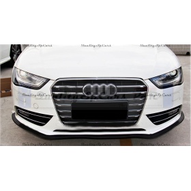 SPOILER Alerón Adhesivo PARA AUDI A4-A5, LABIO parachoques LIP o Faldones Laterales en EPDM NEGRO flexible