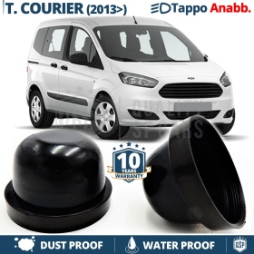 1 TAPPO MAGGIORATO FARI Anabbaglianti per FORD TRANSIT / TOURNEO COURIER (2013-) Coperchio ANTIPOLVERE Installazione KIT LED E XENON