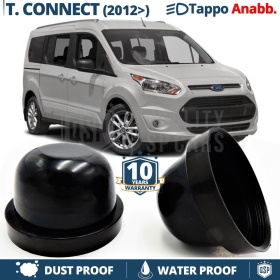 1 TAPPO MAGGIORATO FARI Anabbaglianti per FORD TRANSIT / TOURNEO CONNECT (2012-) Coperchio ANTIPOLVERE Installazione KIT LED E XENON