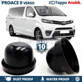 1 TAPÓN GUARDAPOLVO de faro para TOYOTA PROACE II / VERSO (2016-) Luces de Cruce Cubierta Bombilla para Installación Kit Led Xenon