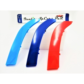3x Grille COVER STRIPES in Colors M Sport for BMW 3 Series Coupe/ Convertible (E92 E93) FACELIFT 2009-2012
