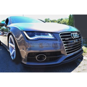 Adhesive SPOILER FOR AUDI A7, Bumper Lip or Side Skirt in BLACK EPDM flexible
