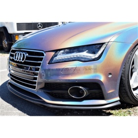 Adhesive SPOILER FOR AUDI A7, Bumper Lip or Side Skirt in BLACK EPDM flexible