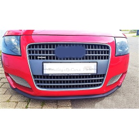 SPOILER Alerón Adhesivo PARA AUDI TT 8N, LABIO parachoques LIP o Faldones Laterales en EPDM NEGRO flexible