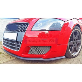 SPOILER Alerón Adhesivo PARA AUDI TT 8N, LABIO parachoques LIP o Faldones Laterales en EPDM NEGRO flexible
