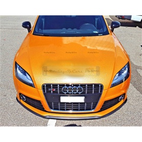 SPOILER Alerón Adhesivo PARA AUDI TT 8J, LABIO parachoques LIP o Faldones Laterales en EPDM NEGRO flexible