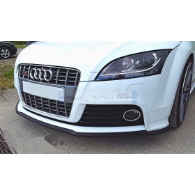 SPOILER Alerón Adhesivo PARA AUDI TT 8J, LABIO parachoques LIP o Faldones Laterales en EPDM NEGRO flexible