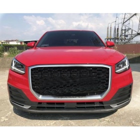 SPOILER Alerón Adhesivo PARA AUDI Q2-Q3-Q5, LABIO parachoques LIP o Faldones Laterales en EPDM NEGRO flexible