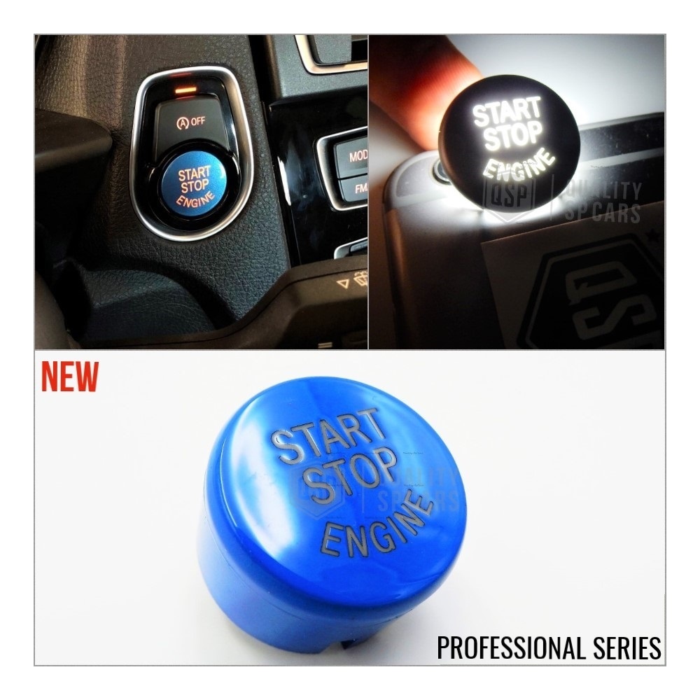 KEY ENGINE IGNITION BLUE BUTTON "START STOP ENGINE" IN ABS FOR BMW F and G Versions with OFF Button, Anti-Scratches NO FOOTPRINT KEY ENGINE IGNITION BLUE BUTTON "START STOP ENGINE" IN ABS FOR BMW F and G Versions with OFF Button, Anti-Scratches NO FOOTPRINT