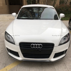 SPOILER Alerón Adhesivo PARA AUDI TT-R8, efecto FIBRA de CARBONO LABIO parachoques LIP o Faldones Laterales en EPDM flexible