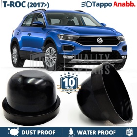 1 TAPÓN GUARDAPOLVO de faro para VOLKSWAGEN T-ROC (2017-) Luces de Cruce Cubierta Bombilla 80 mm para Installación Kit Led Xenon