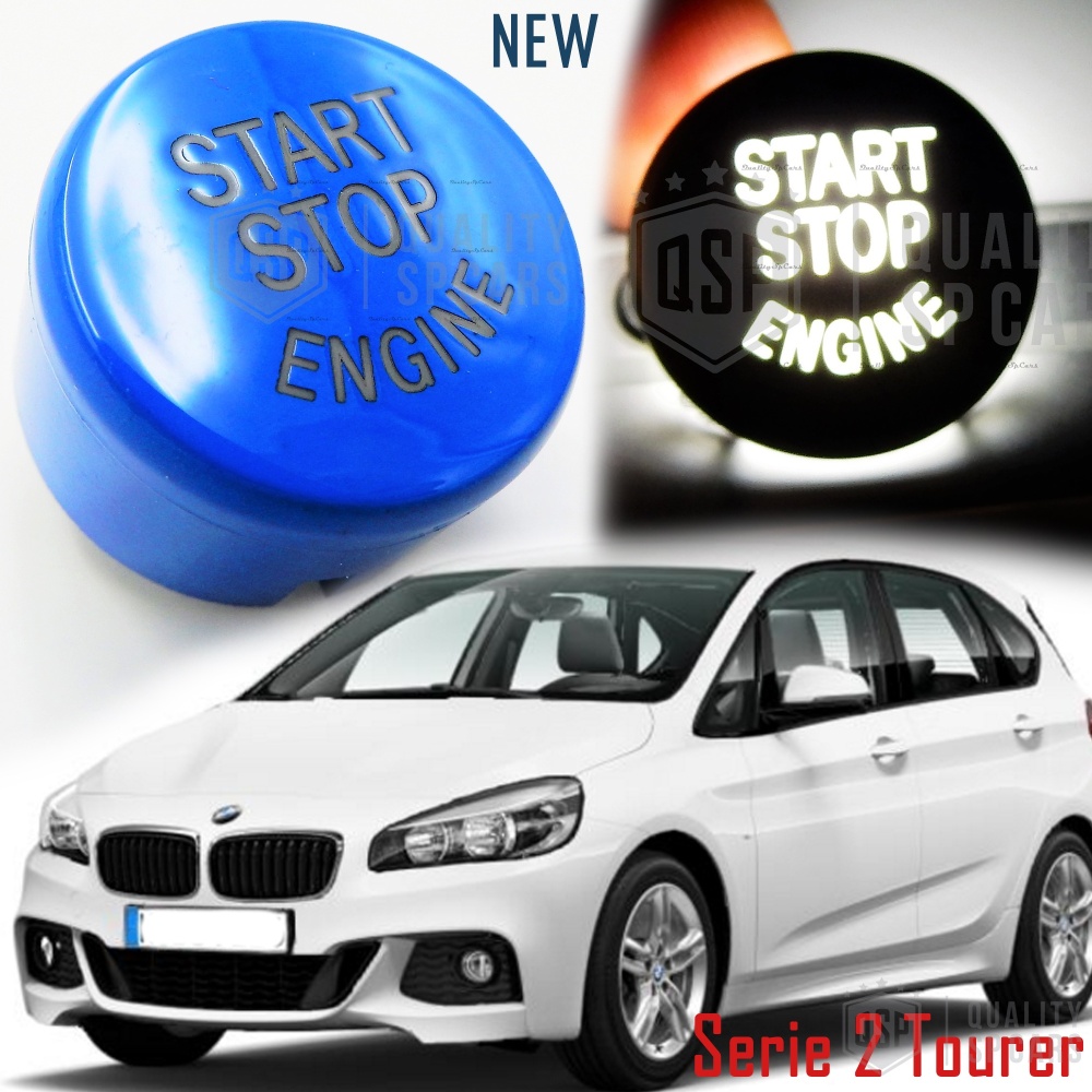 LLAVE BOTÓN DE ENCENDIDO DEL MOTOR AZUL "START STOP ENGINE" EN ABS PARA BMW SERIE 2 Tourer ( F45 F46 ) con Bóton OFF, ANTICHUADO NO HUELLAS LLAVE BOTÓN DE ENCENDIDO DEL MOTOR AZUL "START STOP ENGINE" EN ABS PARA BMW SERIE 2 Tourer ( F45 F46 ) con Bóton OFF, ANTICHUADO NO HUELLAS