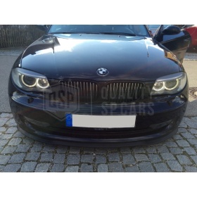 SPOILER Alerón Adhesivo PARA BMW Serie 1 E87-E82, LABIO parachoques LIP o Faldones Laterales en EPDM NEGRO flexible