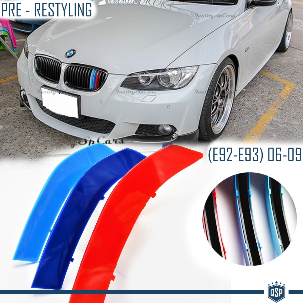 COVER Rigide Fasce calandra in Colori M SPORT PER Bmw Serie 3 Coupè/ Cabriolet (E92 E93) PRE RESTYLING 06-09 COVER Rigide Fasce calandra in Colori M SPORT PER Bmw Serie 3 Coupè/ Cabriolet (E92 E93) PRE RESTYLING 06-09