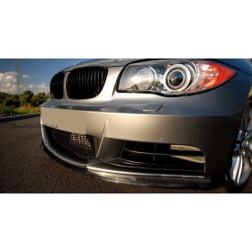 SPOILER Alerón Adhesivo PARA BMW Serie 1-2-i3, efecto FIBRA de CARBONO LABIO parachoques LIP o Faldones Laterales en EPDM flexible