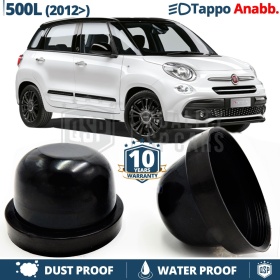 1 TAPÓN GUARDAPOLVO de faro para FIAT 500L (2012-) Luces de Cruce Cubierta Bombilla para Installación Kit Led Xenon