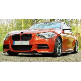 SPOILER Alerón Adhesivo PARA BMW Serie 1 F20-F21-F40, LABIO parachoques LIP o Faldones Laterales en EPDM NEGRO flexible