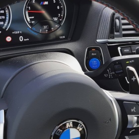 LLAVE BOTÓN DE ENCENDIDO DEL MOTOR AZUL "START STOP ENGINE" EN ABS PARA BMW VERSIONES F y G con Bóton OFF, ANTICHUADO NO HUELLAS