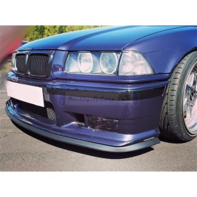 SPOILER Alerón Adhesivo PARA BMW Serie 3 E36, LABIO parachoques LIP o Faldones Laterales en EPDM NEGRO flexible
