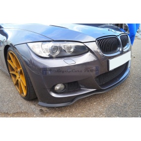 SPOILER Alerón Adhesivo PARA BMW Serie 3 E90-E92, LABIO parachoques LIP o Faldones Laterales en EPDM NEGRO flexible