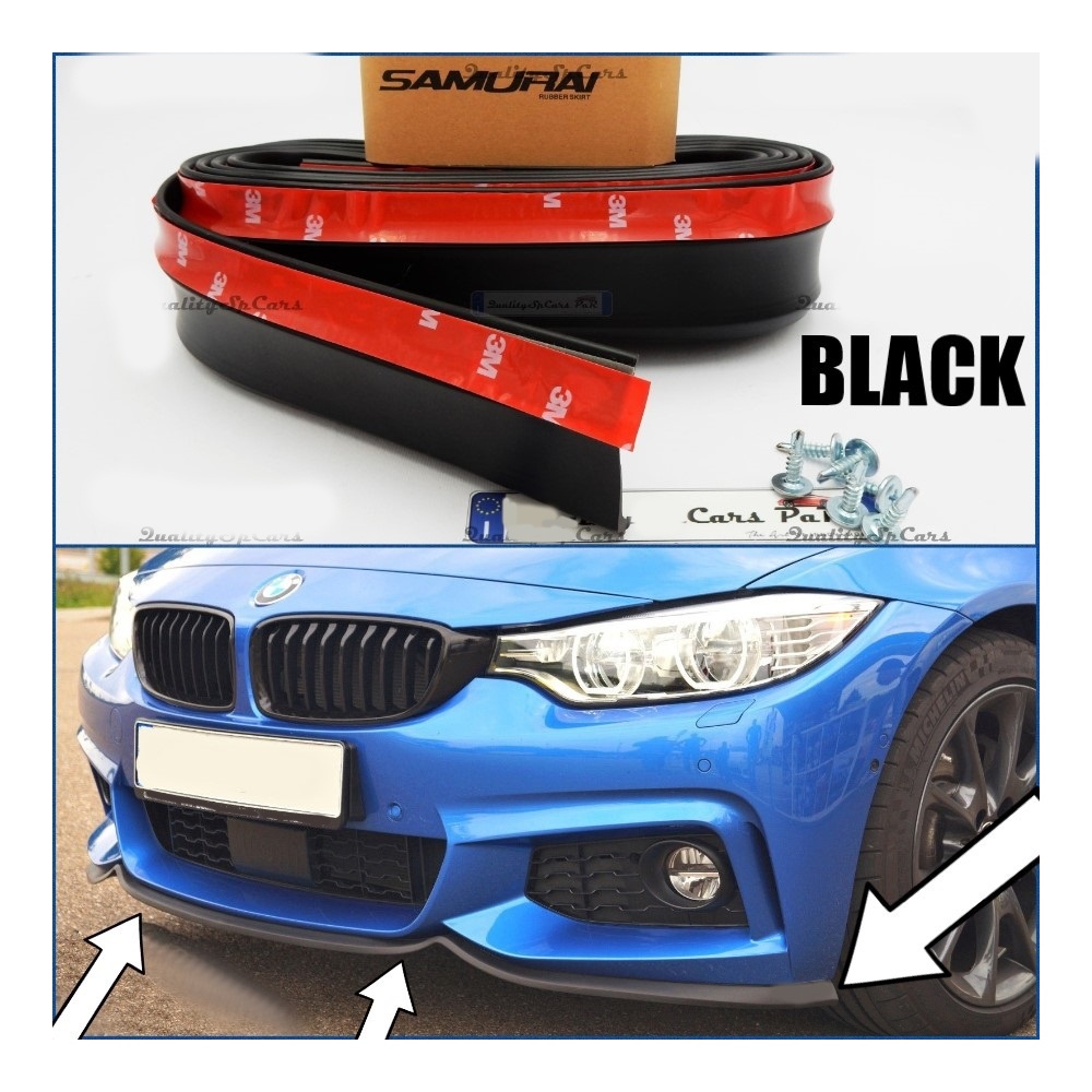 SPOILER Alerón Adhesivo PARA BMW Serie 3 GT-G20 LABIO parachoques LIP o Faldones Laterales en EPDM NEGRO flexible SPOILER Alerón Adhesivo PARA BMW Serie 3 GT-G20 LABIO parachoques LIP o Faldones Laterales en EPDM NEGRO flexible